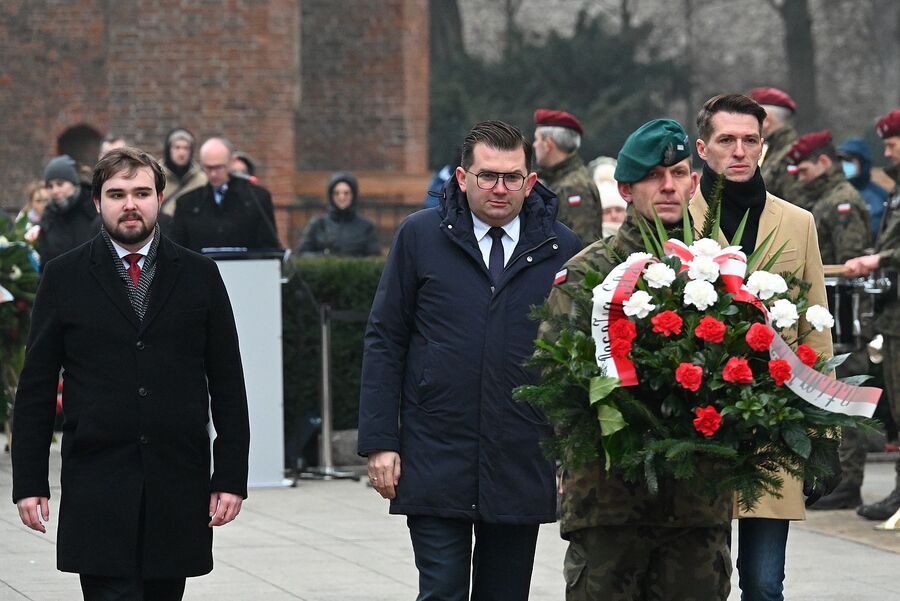 Krakowskie obchody Narodowego Dnia Pamięci Żołnierzy Armii Krajowej. Fot. Janusz Ślęzak (IPN)