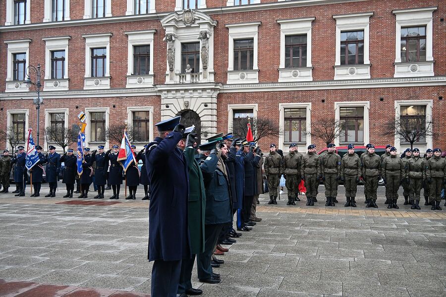 Krakowskie obchody Narodowego Dnia Pamięci Żołnierzy Armii Krajowej. Fot. Janusz Ślęzak (IPN)