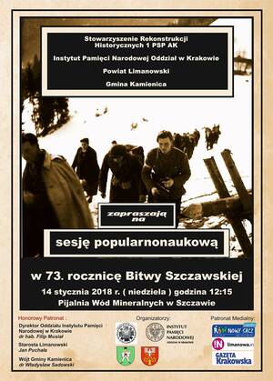 Sesja popularnonaukowa w 73. rocznicę Bitwy Szczawskiej