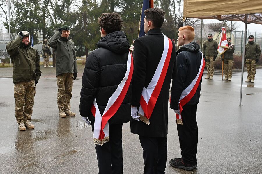 Kraków. Uroczystości w 72. rocznicę śmierci gen. Fieldorfa „Nila”. Fot. Janusz Ślęzak (IPN)