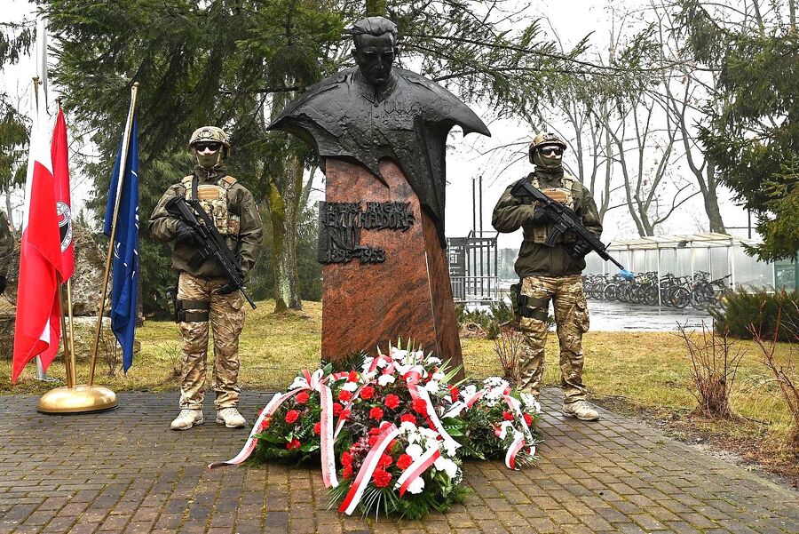 Kraków. Uroczystości w 72. rocznicę śmierci gen. Fieldorfa „Nila”. Fot. Janusz Ślęzak (IPN)