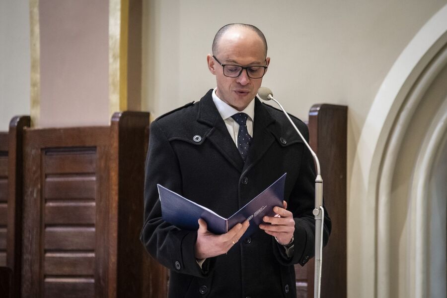 Uroczystości pogrzebowe trzech Żołnierzy Wyklętych w Krakowie. Fot. Agnieszka Masłowska (IPN)