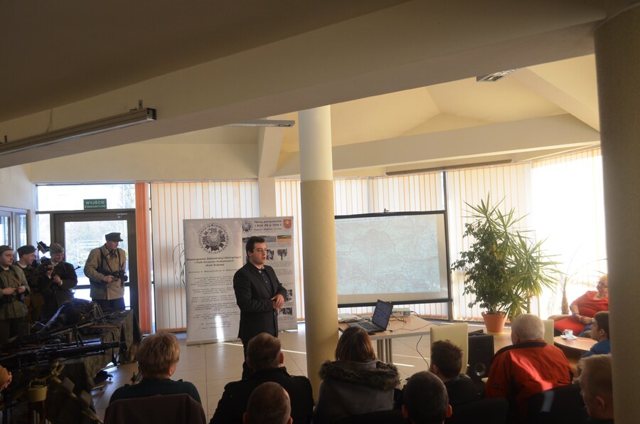 14 stycznia 2018 r. Sesja popularnonaukowa w Szczawie upamiętniająca starcie AK z Niemcami