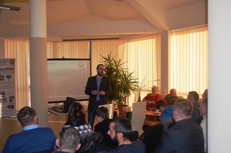 14 stycznia 2018 r. Sesja popularnonaukowa w Szczawie upamiętniająca starcie AK z Niemcami