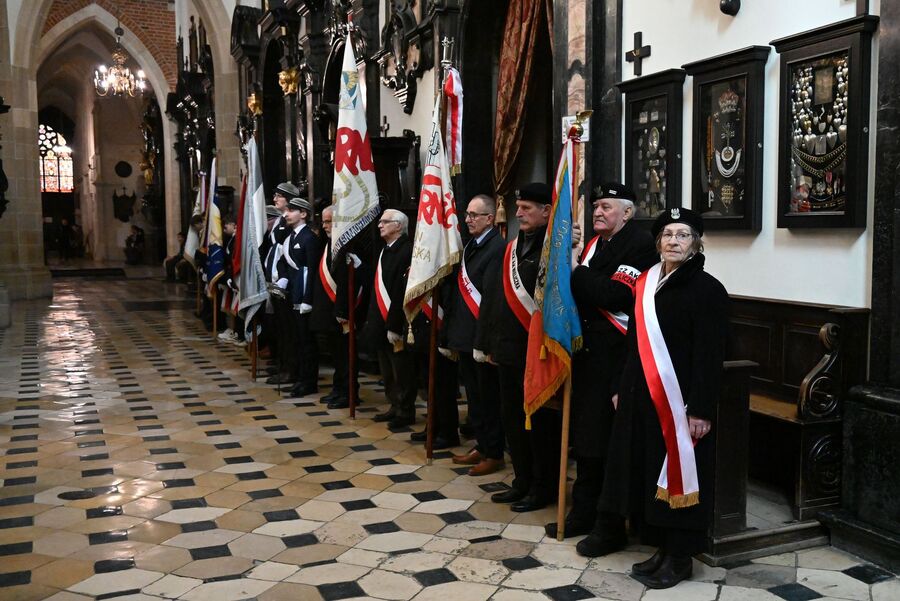 Krakowskie uroczystości w Narodowym Dniu Pamięci Żołnierzy Wyklętych. Fot. Janusz Ślęzak (IPN)
