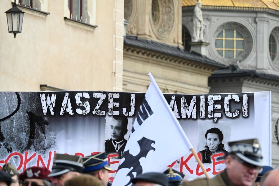 Krakowskie uroczystości w Narodowym Dniu Pamięci Żołnierzy Wyklętych. Fot. Janusz Ślęzak (IPN)