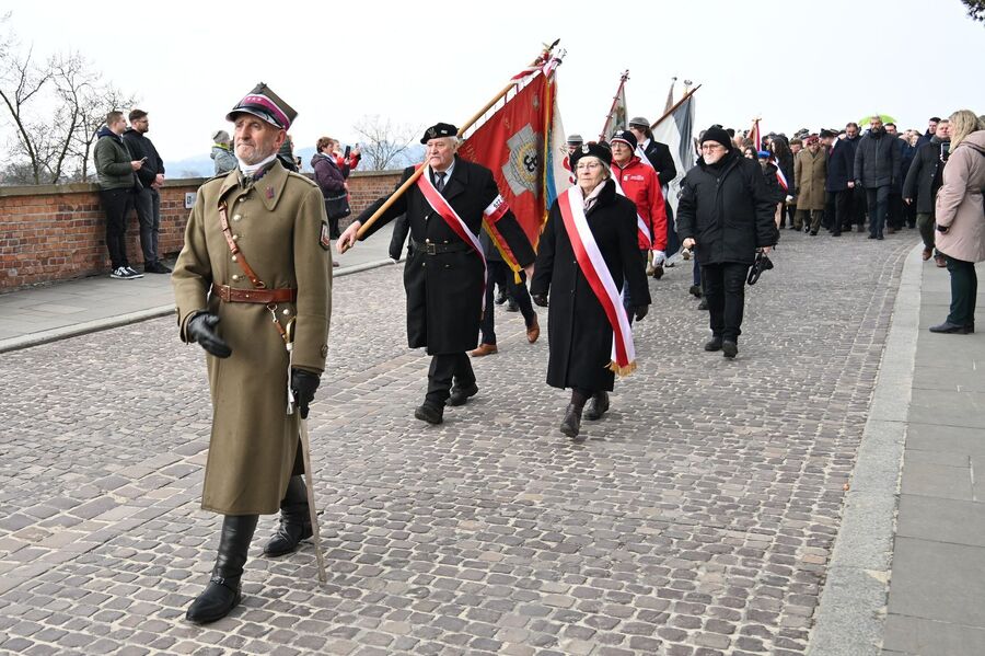 Krakowskie uroczystości w Narodowym Dniu Pamięci Żołnierzy Wyklętych. Fot. Janusz Ślęzak (IPN)