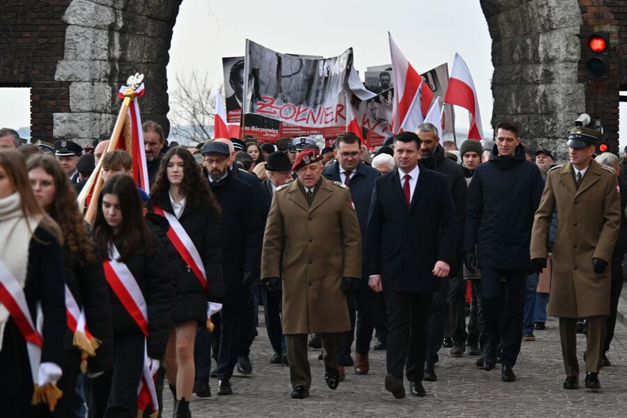 Krakowskie uroczystości w Narodowym Dniu Pamięci Żołnierzy Wyklętych. Fot. Janusz Ślęzak (IPN)
