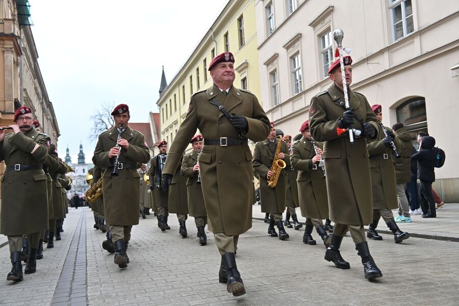 Krakowskie uroczystości w Narodowym Dniu Pamięci Żołnierzy Wyklętych. Fot. Janusz Ślęzak (IPN)