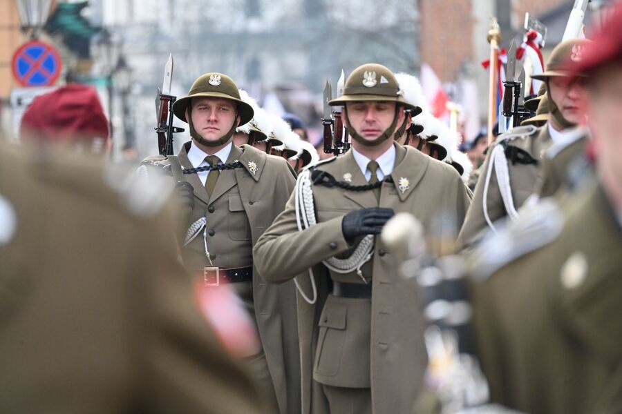 Krakowskie uroczystości w Narodowym Dniu Pamięci Żołnierzy Wyklętych. Fot. Janusz Ślęzak (IPN)