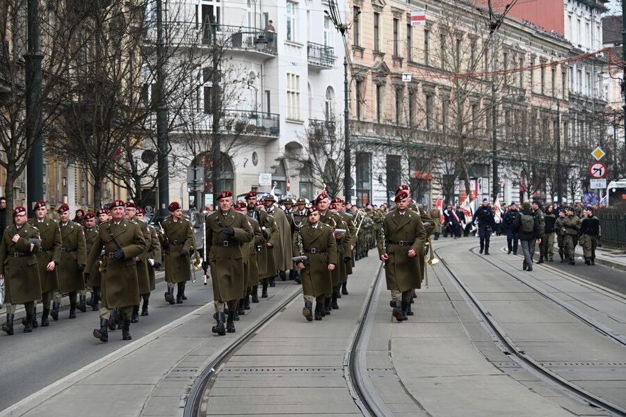 Krakowskie uroczystości w Narodowym Dniu Pamięci Żołnierzy Wyklętych. Fot. Janusz Ślęzak (IPN)