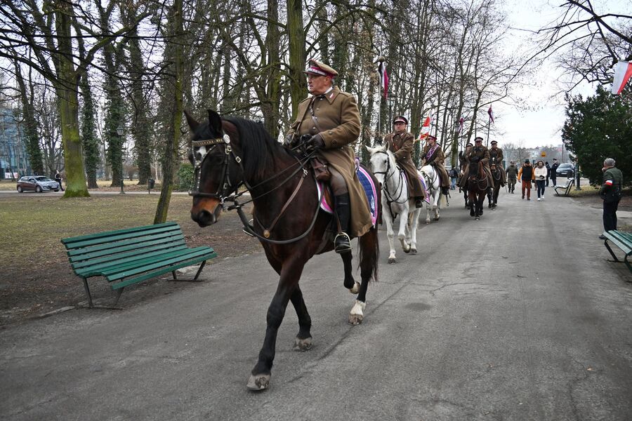 Krakowskie uroczystości w Narodowym Dniu Pamięci Żołnierzy Wyklętych. Fot. Janusz Ślęzak (IPN)
