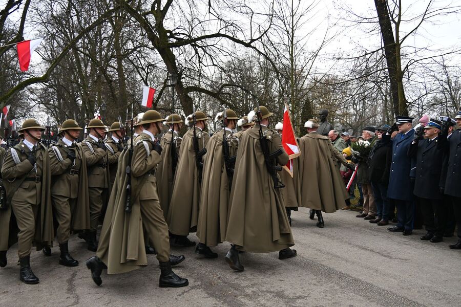 Krakowskie uroczystości w Narodowym Dniu Pamięci Żołnierzy Wyklętych. Fot. Janusz Ślęzak (IPN)