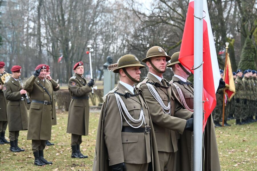 Krakowskie uroczystości w Narodowym Dniu Pamięci Żołnierzy Wyklętych. Fot. Janusz Ślęzak (IPN)