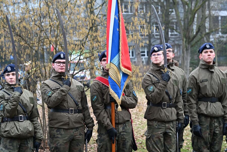 Krakowskie uroczystości w Narodowym Dniu Pamięci Żołnierzy Wyklętych. Fot. Janusz Ślęzak (IPN)