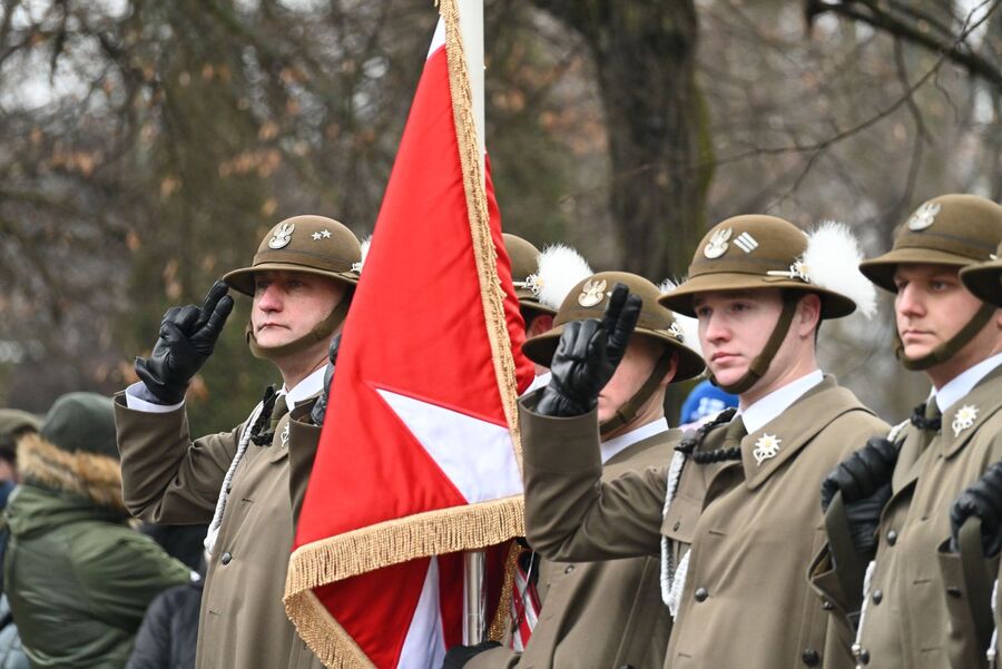Krakowskie uroczystości w Narodowym Dniu Pamięci Żołnierzy Wyklętych. Fot. Janusz Ślęzak (IPN)