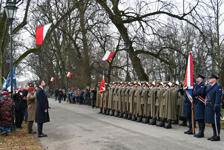 Krakowskie uroczystości w Narodowym Dniu Pamięci Żołnierzy Wyklętych. Fot. Janusz Ślęzak (IPN)