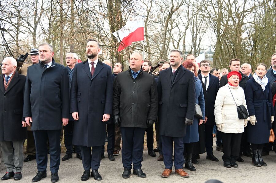 Krakowskie uroczystości w Narodowym Dniu Pamięci Żołnierzy Wyklętych. Fot. Janusz Ślęzak (IPN)