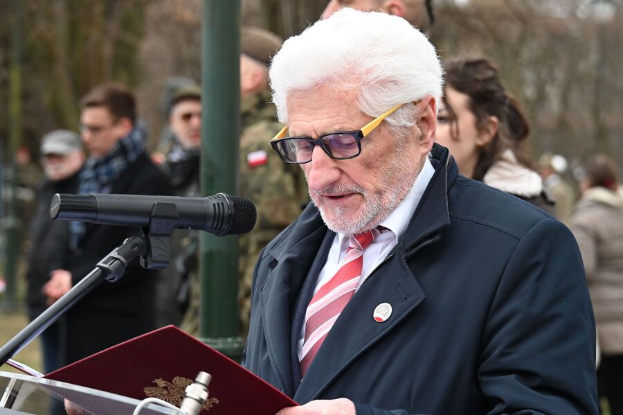 Krakowskie uroczystości w Narodowym Dniu Pamięci Żołnierzy Wyklętych. Fot. Janusz Ślęzak (IPN)