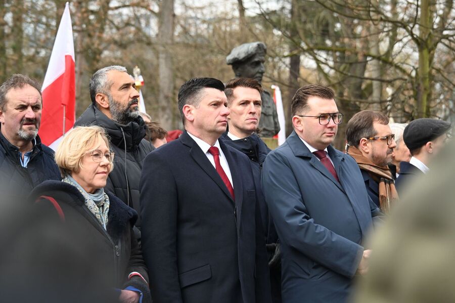 Krakowskie uroczystości w Narodowym Dniu Pamięci Żołnierzy Wyklętych. Fot. Janusz Ślęzak (IPN)