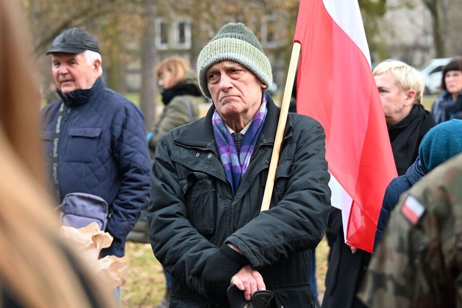 Krakowskie uroczystości w Narodowym Dniu Pamięci Żołnierzy Wyklętych. Fot. Janusz Ślęzak (IPN)