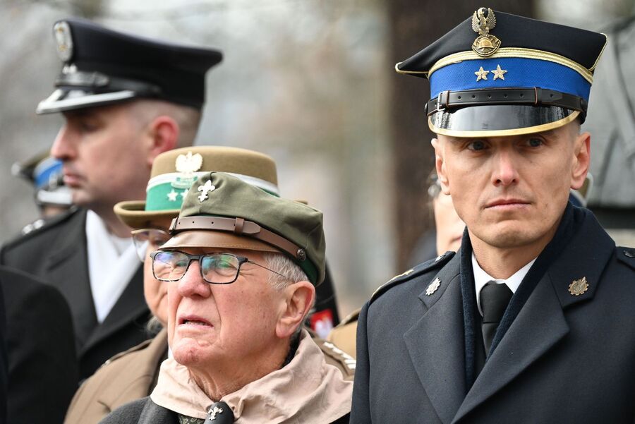 Krakowskie uroczystości w Narodowym Dniu Pamięci Żołnierzy Wyklętych. Fot. Janusz Ślęzak (IPN)
