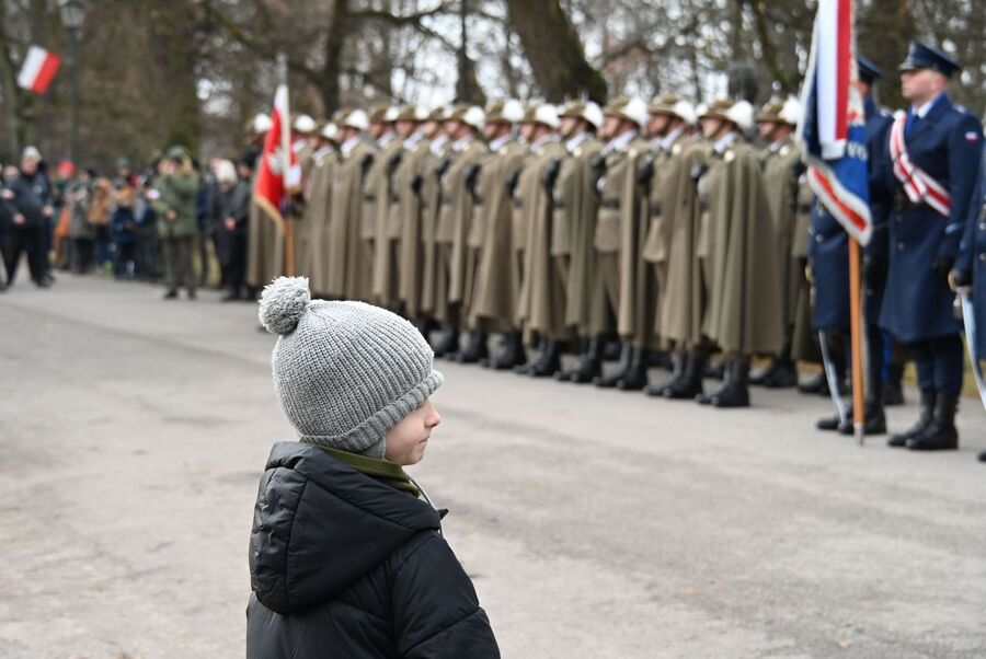 Krakowskie uroczystości w Narodowym Dniu Pamięci Żołnierzy Wyklętych. Fot. Janusz Ślęzak (IPN)