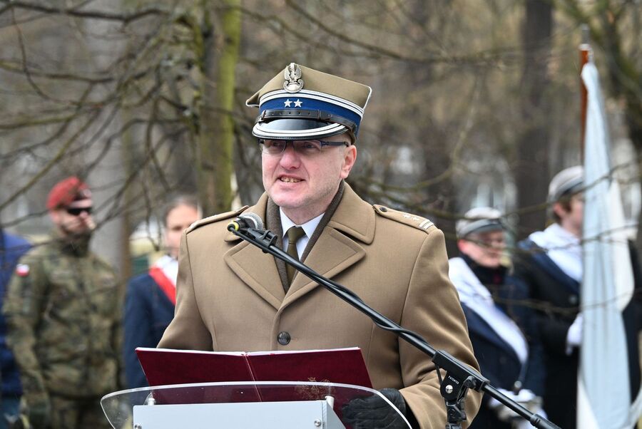 Krakowskie uroczystości w Narodowym Dniu Pamięci Żołnierzy Wyklętych. Fot. Janusz Ślęzak (IPN)