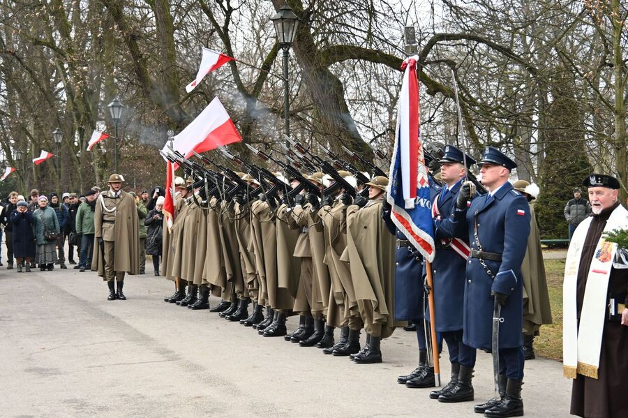 Krakowskie uroczystości w Narodowym Dniu Pamięci Żołnierzy Wyklętych. Fot. Janusz Ślęzak (IPN)