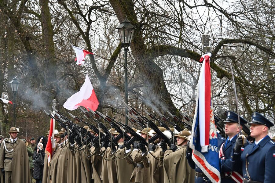 Krakowskie uroczystości w Narodowym Dniu Pamięci Żołnierzy Wyklętych. Fot. Janusz Ślęzak (IPN)