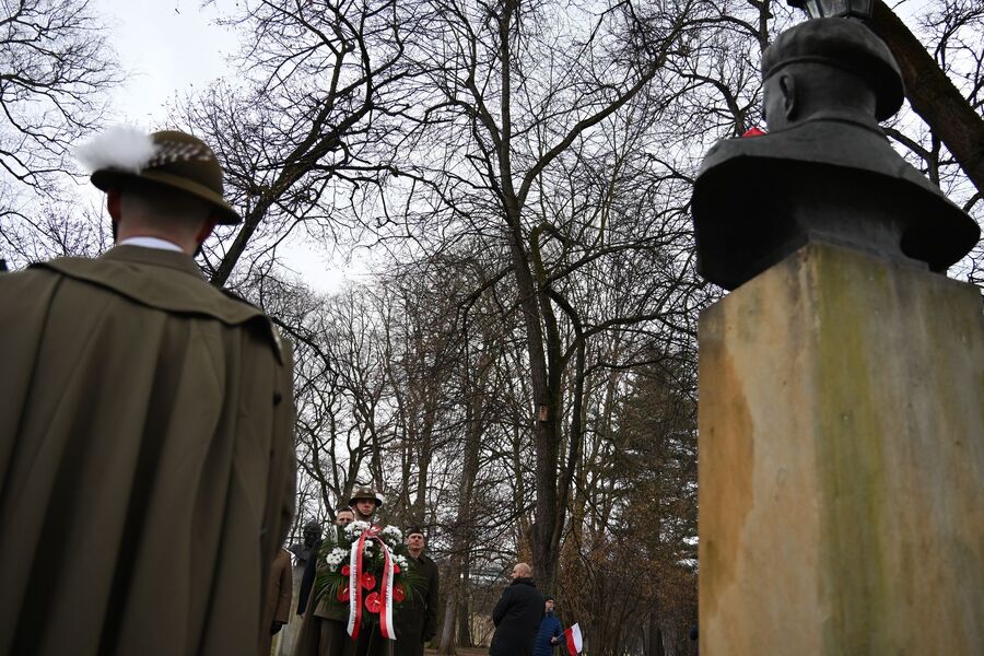 Krakowskie uroczystości w Narodowym Dniu Pamięci Żołnierzy Wyklętych. Fot. Janusz Ślęzak (IPN)