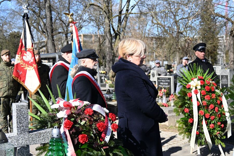 Pogrzeb kpt. Stanisława Pazurkiewicza. Fot. Janusz Ślęzak (IPN)