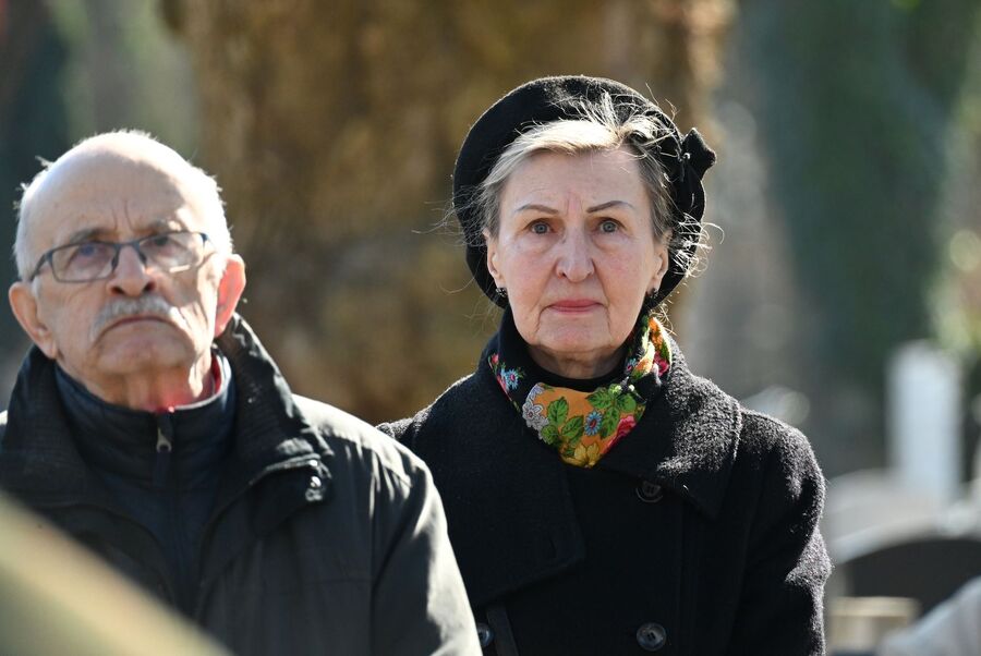 Pogrzeb kpt. Stanisława Pazurkiewicza. Fot. Janusz Ślęzak (IPN)