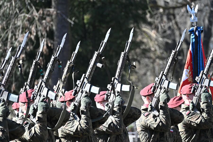 Pogrzeb kpt. Stanisława Pazurkiewicza. Fot. Janusz Ślęzak (IPN)