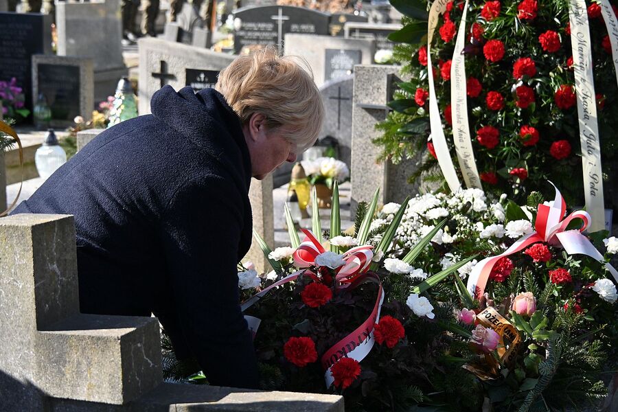 Pogrzeb kpt. Stanisława Pazurkiewicza. Fot. Janusz Ślęzak (IPN)