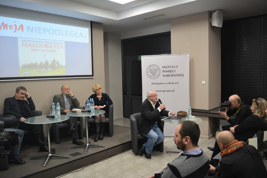 Przystanek Historia IPN Kielce. Spotkanie z autorami książki „Małgorzata idzie na wojnę”