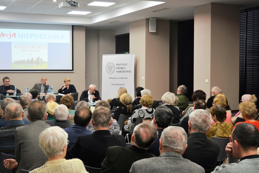 Przystanek Historia IPN Kielce. Spotkanie z autorami książki „Małgorzata idzie na wojnę”