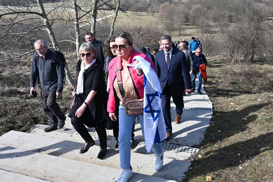 82. rocznica likwidacji krakowskiego getta. Fot. Janusz Ślęzak (IPN)