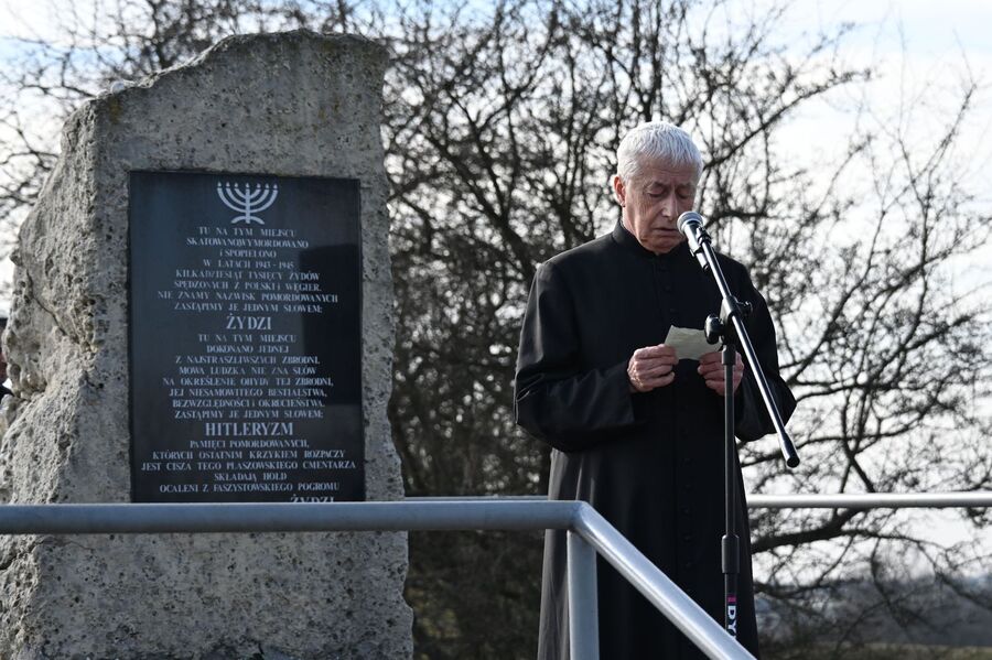 82. rocznica likwidacji krakowskiego getta. Fot. Janusz Ślęzak (IPN)