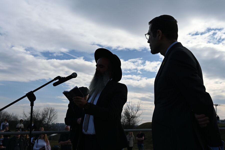 82. rocznica likwidacji krakowskiego getta. Fot. Janusz Ślęzak (IPN)