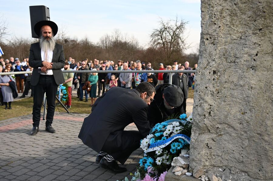 82. rocznica likwidacji krakowskiego getta. Fot. Janusz Ślęzak (IPN)