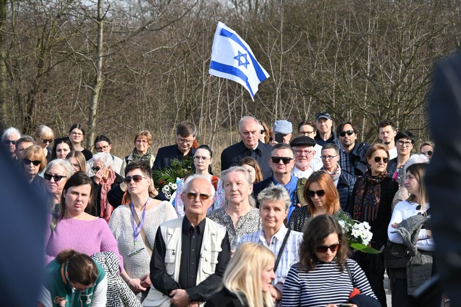 82. rocznica likwidacji krakowskiego getta. Fot. Janusz Ślęzak (IPN)