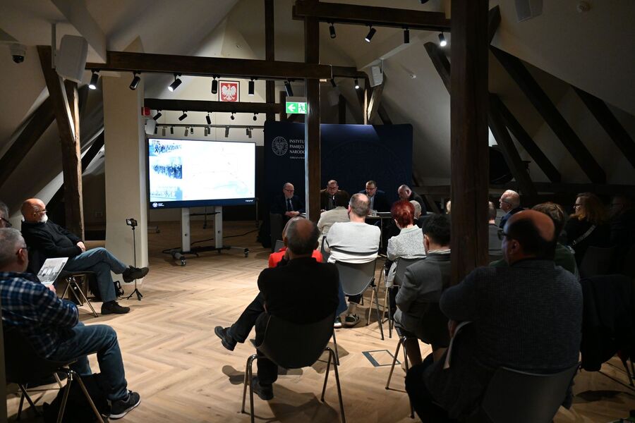 „Archiwalna środa” IPN o prof. Julianie Aleksandrowiczu. Fot. Janusz Ślęzak (IPN)