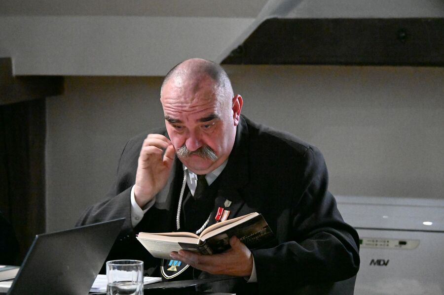 „Archiwalna środa” IPN o prof. Julianie Aleksandrowiczu. Fot. Janusz Ślęzak (IPN)