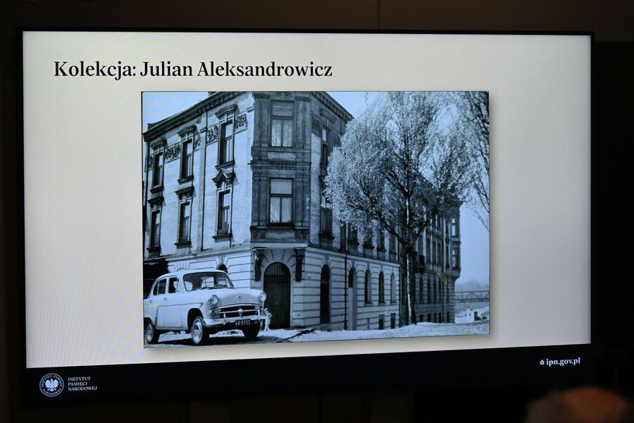 „Archiwalna środa” IPN o prof. Julianie Aleksandrowiczu. Fot. Janusz Ślęzak (IPN)