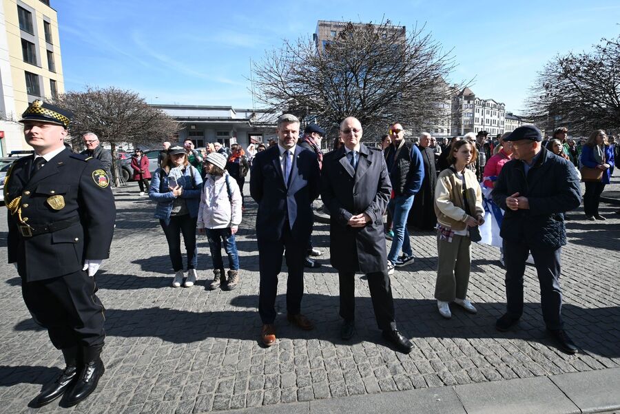 82. rocznica likwidacji krakowskiego getta. Fot. Janusz Ślęzak (IPN)