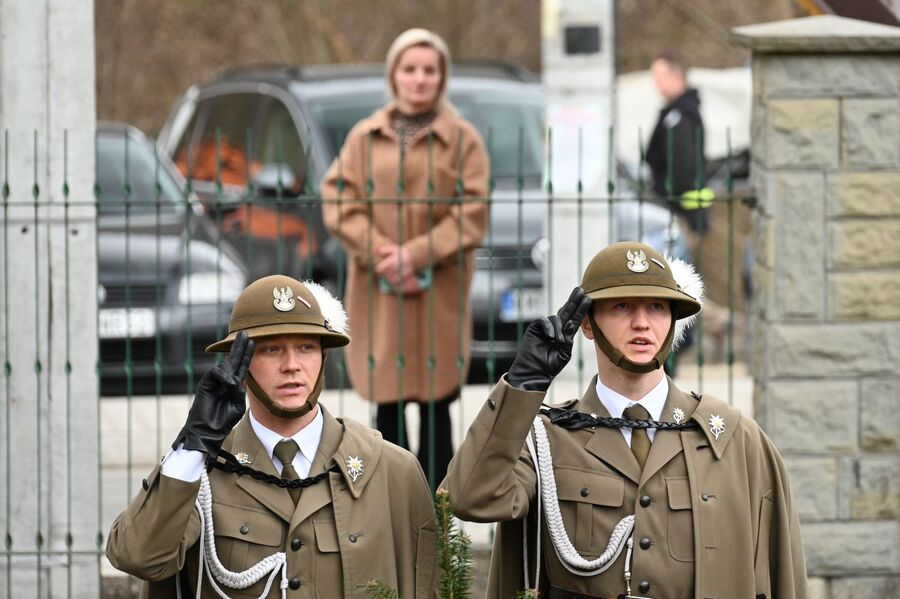 Narodowy Dzień Pamięci Polaków ratujących Żydów pod okupacją niemiecką. Uroczystości w Tokarni. Fot. Janusz Ślęzak (IPN)