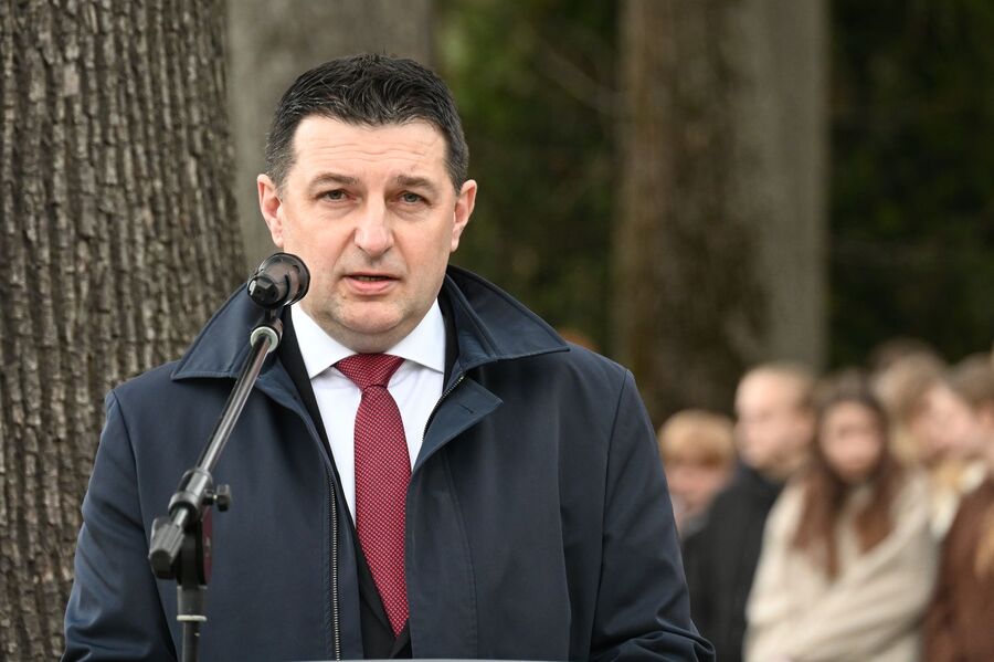 Narodowy Dzień Pamięci Polaków ratujących Żydów pod okupacją niemiecką. Uroczystości w Tokarni. Fot. Janusz Ślęzak (IPN)