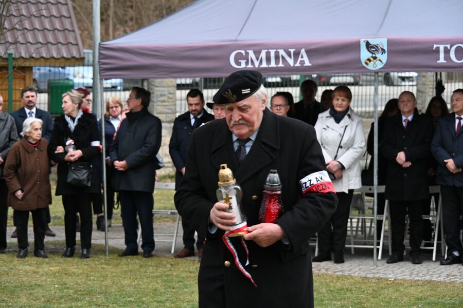 Narodowy Dzień Pamięci Polaków ratujących Żydów pod okupacją niemiecką. Uroczystości w Tokarni. Fot. Janusz Ślęzak (IPN)
