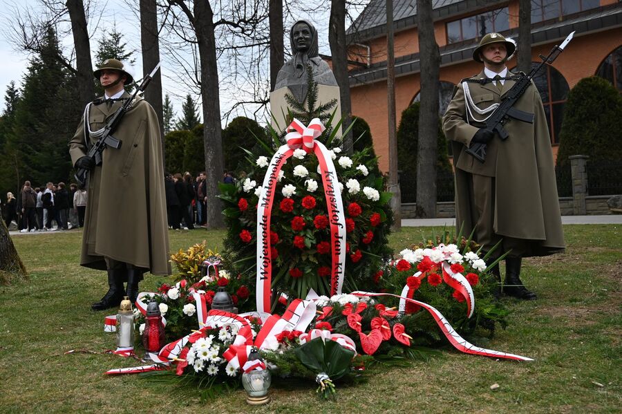 Narodowy Dzień Pamięci Polaków ratujących Żydów pod okupacją niemiecką. Uroczystości w Tokarni. Fot. Janusz Ślęzak (IPN)